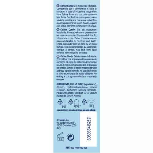 CONTROL - VATTACUKOR MASSZÁZSZSELÉ 3 AZ 1 200 ML