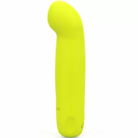   B SWISH - BCUTE CURVE VÉGTELEN KLASSZIKUS ÚJRATÖLTHETŐ SZILIKON VIBRÁTOR SÁRGA