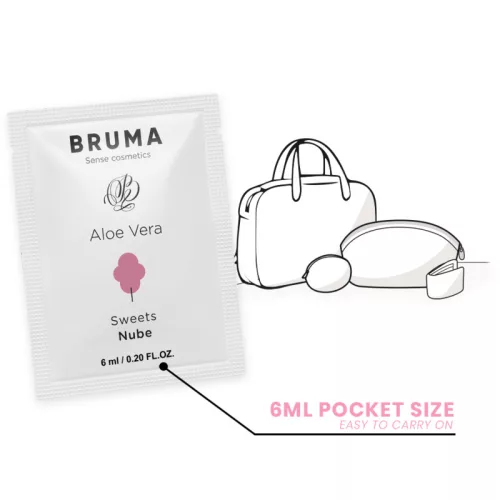 BRUMA - ALOE VERA CSÚSZÓ GEL ÉDESSÉG ÍZ 6 ML
