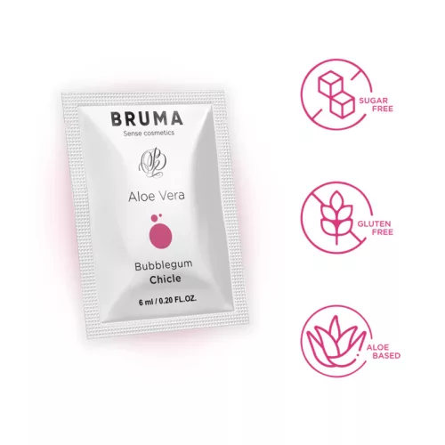 BRUMA - ALOE VERA CSÚSZÓ GÉL BUBORÉKGUMI ÍZ 6 ML