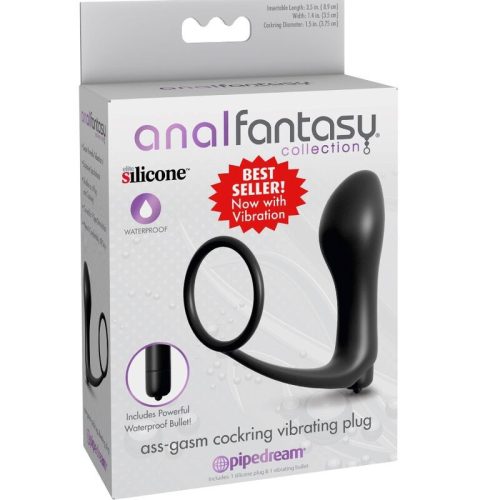 ANAL FANTASY ELITE COLLECTION - SEGG-GASM COCKRING VIBRÁTOR DUGÓ