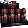 PDX ELITE - STROKER KÉSZLET 12 EGYSÉG: 6X VAGINA, 3X ANO, 3X MOUTH