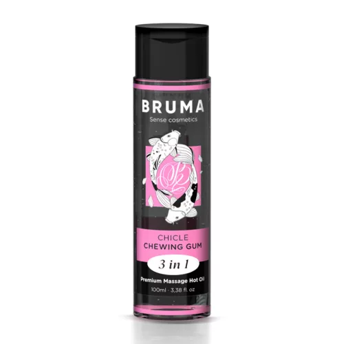 BRUMA - PRÉMIUM MASSZÁZS FORRÓ OLAJ RÁGÓGUMI 3 AZ 1-BEN - 100 ML