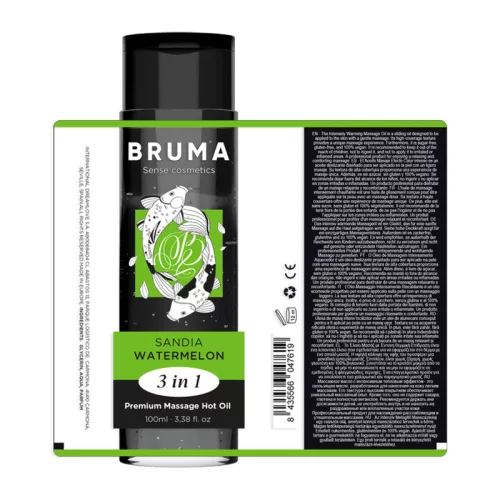 BRUMA - PRÉMIUM MASSZÁZS FORRÓ OLAJOS GÖRÖGDINNYE 3 AZ 1-BEN - 100 ML