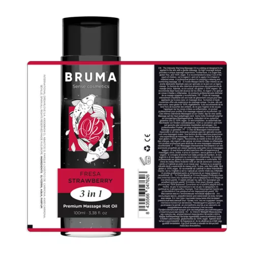 BRUMA - PRÉMIUM MASSZÁZS FORRÓ OLAJ EPER 3 AZ 1-BEN - 100 ML
