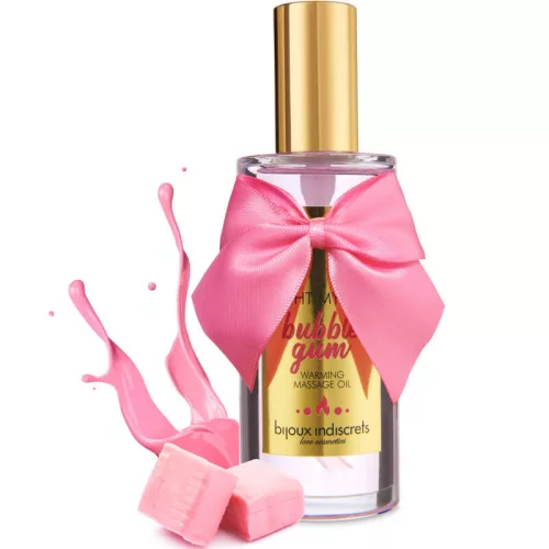 BIJOUX - INDISCRETS LIGHT MY FIRE MASSAGE OIL HEAT EFFECT GUMI FLAVOR