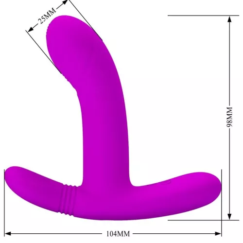 PRETTY LOVE - GERI CLITORIS MASSAGER PINK TÁVIRÁNYÍTÓ