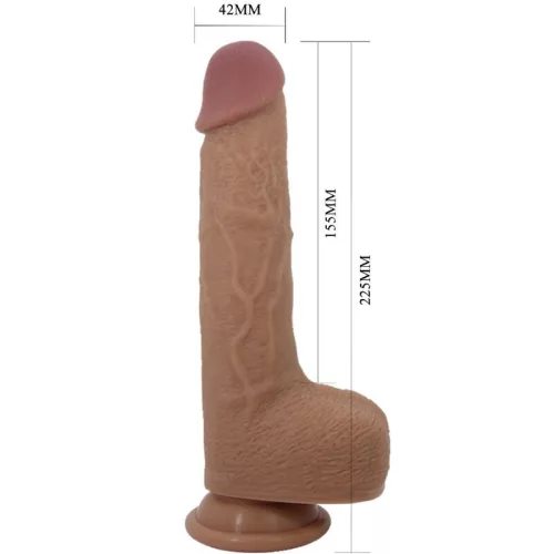 PRETTY LOVE - TOMMY REALISTIC DILDO VIBRÁTOR 22,5 CM