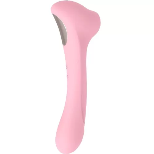 FEMINTIMATE - DAISY MASSAGER SZÍVÓ ÉS VIBRÁTOR RÓZSASZÍN