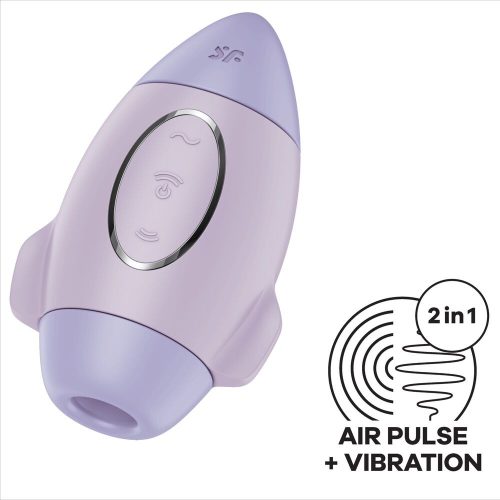 SATISFYER - KÜLDETÉSIRÁNYÍTÁSI LILAC KIS DUPLA IMPULZUSÚ VIBRÁTOR