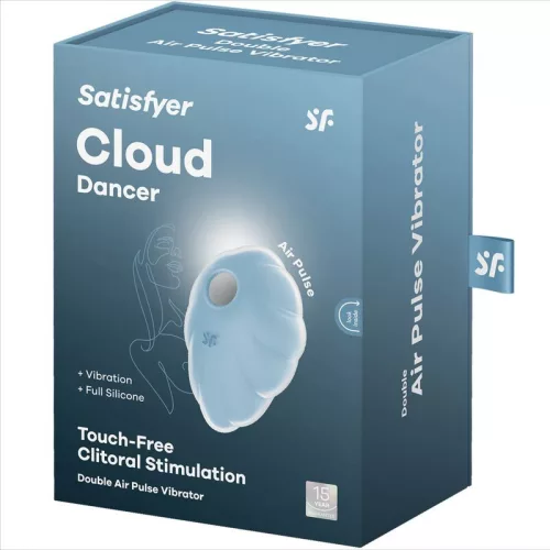 SATISFYER – CLOUD DANCER BLUE AIR PULSE VIBRÁTOR