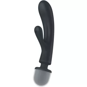   SATISFYER - TRIPLE LOVER NYÚL VIBRÁTOR MASSZÍROZÓ SZÜRKE