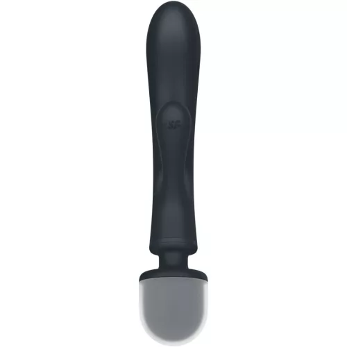 SATISFYER - TRIPLE LOVER NYÚL VIBRÁTOR MASSZÍROZÓ SZÜRKE