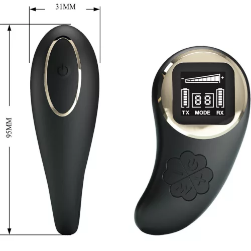 PRETTY LOVE - NATHAN DOUBLE PLEASURE VIBRÁTOR TÁVIRÁNYÍTÓ