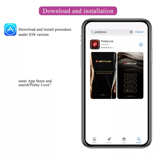PRETTY LOVE - HECTOR ELEKTROSHOCK VIBRÁTOR AZ APP CONTROL LILA OLDALÁN