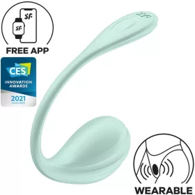   SATISFYER – SIMA SZIROM G-PONT STIMULÁTOR VÍZZÖLD INGYENES ALKALMAZÁS