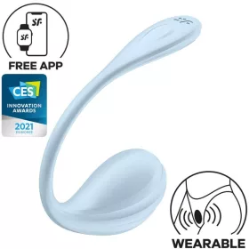   SATISFYER – SIMA SZIROMÚ G-POINT STIMULÁTOR ÉGKÉK INGYENES ALKALMAZÁS