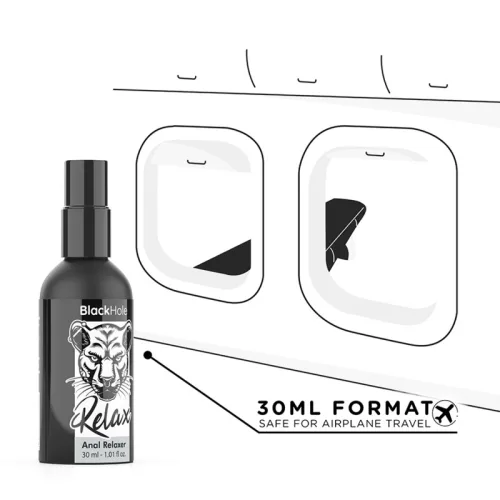 BLACK HOLE - ANÁLIS RELAXER SPRAY EXPLORER 30 ML