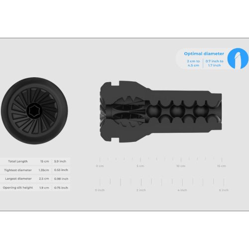 KIIROO - FEEL POCKET FÉRFI MASZTURBÁTOR