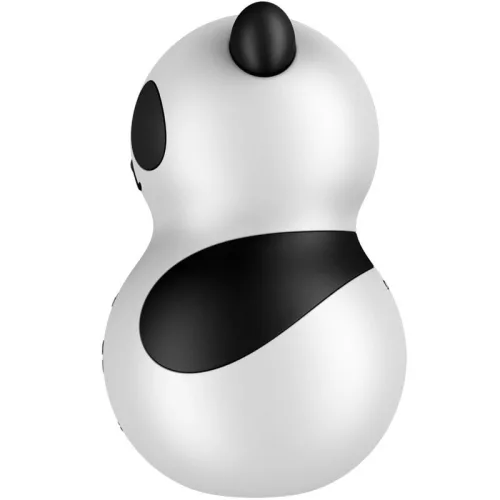 SATISFYER - POCKET PANDA STIMULATOR & VIBRATOR FEKETE-FEHÉR