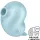 SATISFYER - SZESZES ZÁRÁS STIMULÁTOR ÉS VIBRÁTOR KÉK