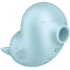 SATISFYER - SZESZES ZÁRÁS STIMULÁTOR ÉS VIBRÁTOR KÉK
