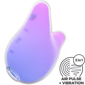   SATISFYER - SELLŐ VIBRÁTOR ÉS VIBRÁTOR IBOLYA ÉS RÓZSASZÍN