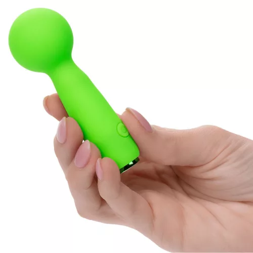 CALEXOTICS - NEON VIBRÁCIÓ BUBBLY VIBE MINI MASSAGER 10 VIBRATIONS GREEN