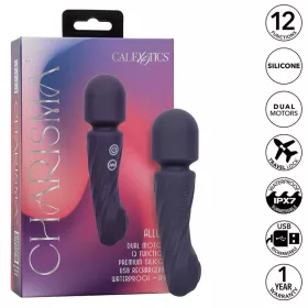   CALEXOTICS - CHARISMA ALLURE MASSAGER DUAL MOTORS 12 FUNKCIÓ 17,25 CM X 4,5 CM LILA