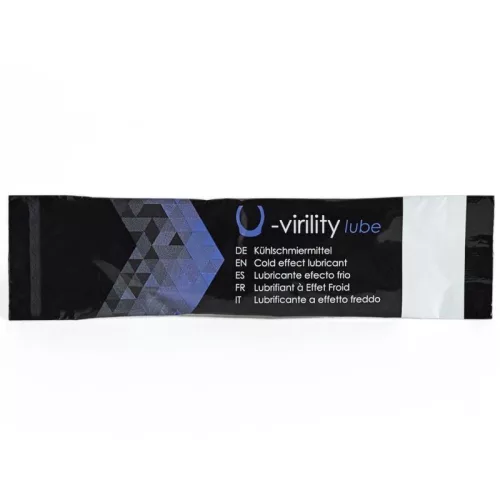 500 KOZMETIKAI TERMÉKEK - U-VIRILITY KENŐANYAG HIDEG HATÁSÚ KENŐANYAG 10 X 5 ML