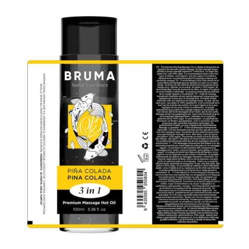 BRUMA - PRÉMIUM MASSZÁZS FORRÓ OLAJ COLADA 3 AZ 1-BEN - 100 ML