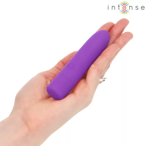 INTENSE - SYMONE USB TÖLTHETŐ REZGŐ GOLYÓ 8 REZGÉS LILA 10 X 2,2 CM