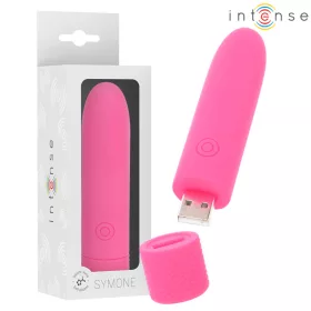   INTENSE - SYMONE USB TÖLTHETŐ REZGŐ GOLYÓ 8 REZGÉS RÓZSASZÍN 10 X 2,2 CM