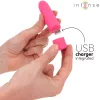 INTENSE - SYMONE USB TÖLTHETŐ REZGŐ GOLYÓ 8 REZGÉS RÓZSASZÍN 10 X 2,2 CM