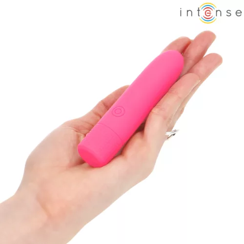 INTENSE - SYMONE USB TÖLTHETŐ REZGŐ GOLYÓ 8 REZGÉS RÓZSASZÍN 10 X 2,2 CM