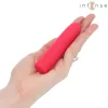 INTENSE - SYMONE USB TÖLTHETŐ REZGŐ GOLYÓ 8 REZGÉS PIROS 10 X 2,2 CM