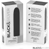 FEKETE ÉS EZÜST - GERI USB TÖLTHETŐ REZGŐ GOLYÓ 8 REZGÉS FEKETE 10 X 2,2 CM