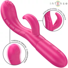  INTENSE - AMARA VIBRÁTOR STIMULÁLÓ NYELVVEL 10 REZGÉS PINK