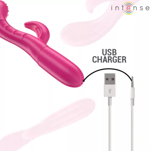 INTENSE - AMARA VIBRÁTOR STIMULÁLÓ NYELVVEL 10 REZGÉS PINK