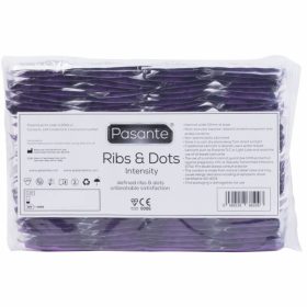 PASANTE - RIBS & DOTS INTENZITÁSÚ ÓVSZEREK 144 EGYSÉG