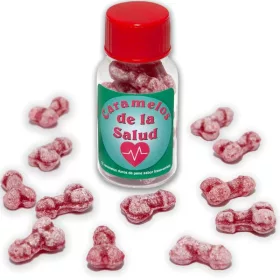  DIABLO PICANTE - 12 EGÉSZSÉGES CUKORKA PÉNISZ ALAKÚ EPER/CSERESZNYE