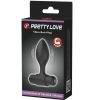 PRETTY LOVE - VIBRA BUTT 10 VIBRÁCIÓS ANÁLIS DUGÓ FEKETE