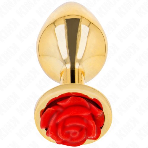 KINK - PLUG ANAL GOLD ROSE RED S MÉRET
