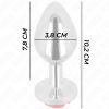 KINK - PLUG ANAL ROSE RED MÉRET L