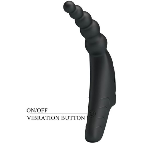 PRETTY LOVE - JORDIN FINGER VIBRATOR 10 VIBRATIONS BLACK
