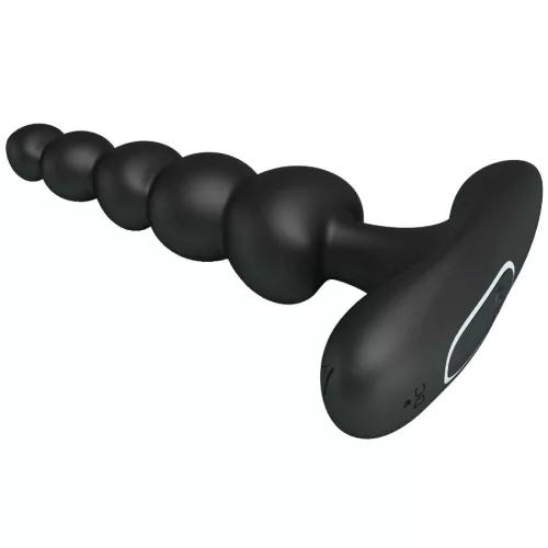PRETTY LOVE - CORBAN ANAL VIBRATOR 10 VIBRATIONS BLACK