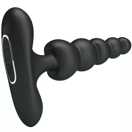 PRETTY LOVE - CORBAN ANAL VIBRATOR 10 VIBRATIONS BLACK