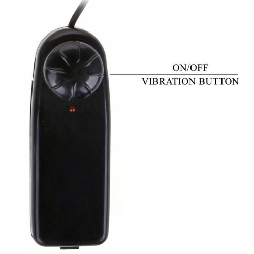 PRETTY LOVE - UNIVERZÁLIS HEVEDER ALSÓTERHANG VIBRÁLÓ ÉS SPRICCELŐ DILDÓVAL 15,5 CM MULATO