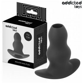   ADDICTED TOYS - ÜREGES ANÁLIS DUGÓ SZILIKON MÉRET M 9,6 CM