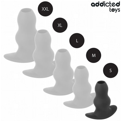 ADDICTED TOYS - ÜREGES ANÁLIS DUGÓ SZILIKON MÉRET S 7,3 CM
